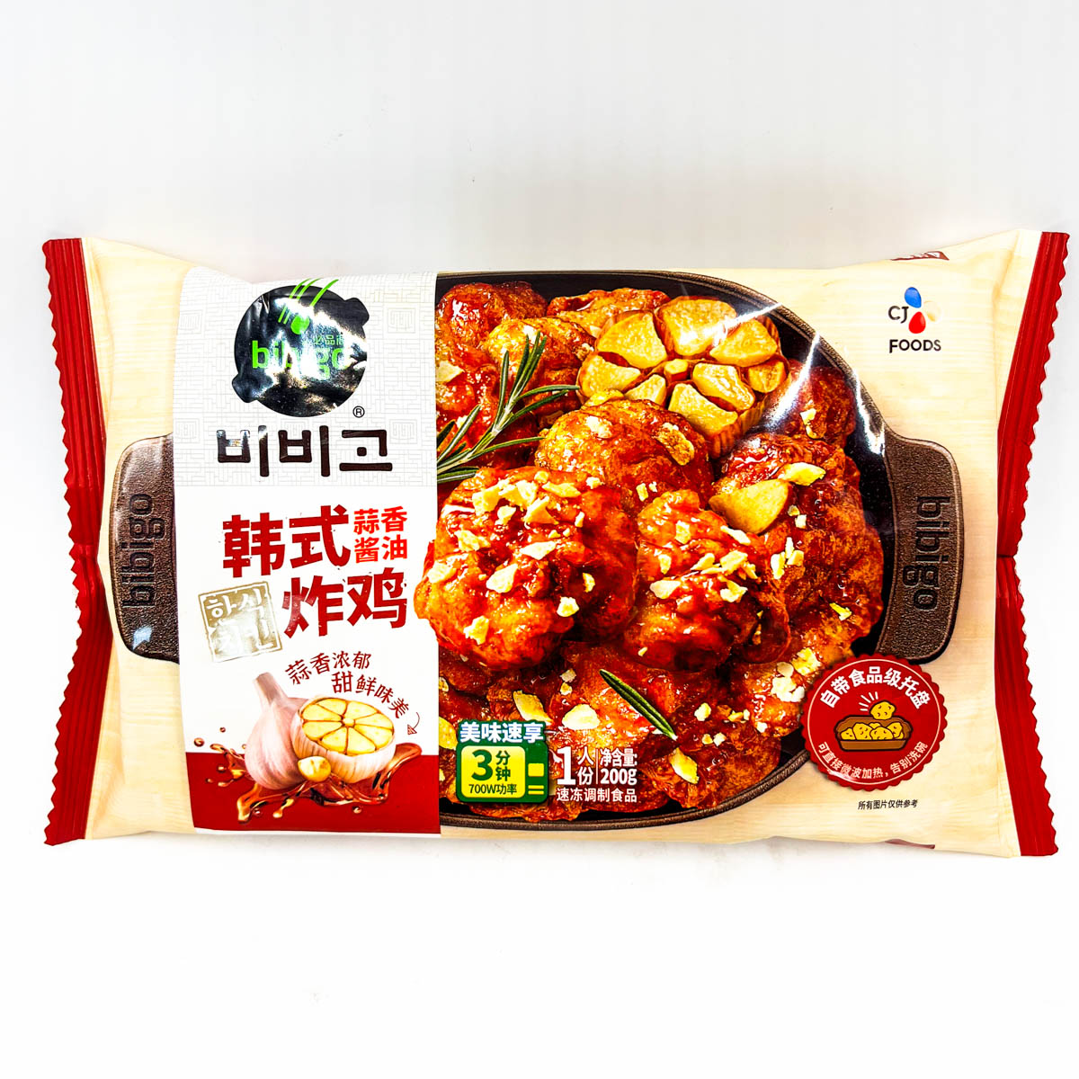 （26.3.7到期）四包蒜香酱油韩式炸鸡200g