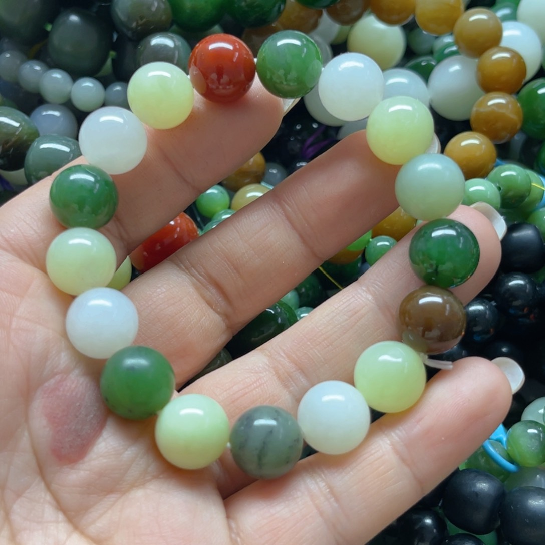 和田玉手链未镶嵌