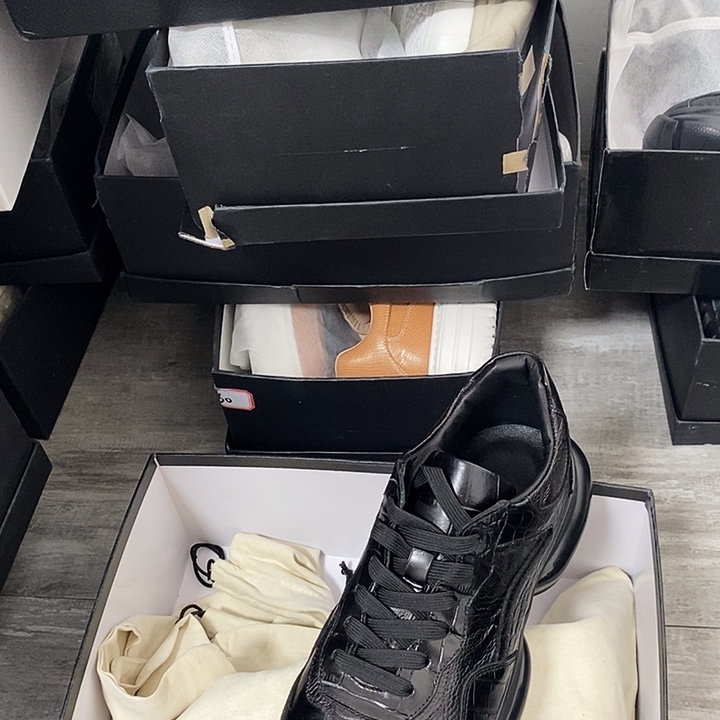 风***起真皮40码男士休闲鞋