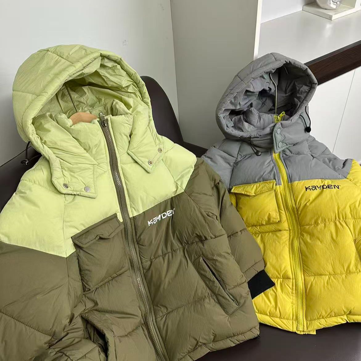 （只宠新疆）时尚简约男童冬款加厚棉服