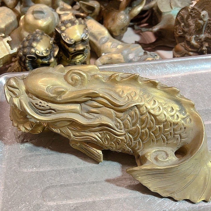 黄铜摆件工艺品，