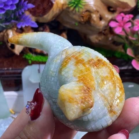 【闪购商品】颈饰未镶嵌翡翠蛇