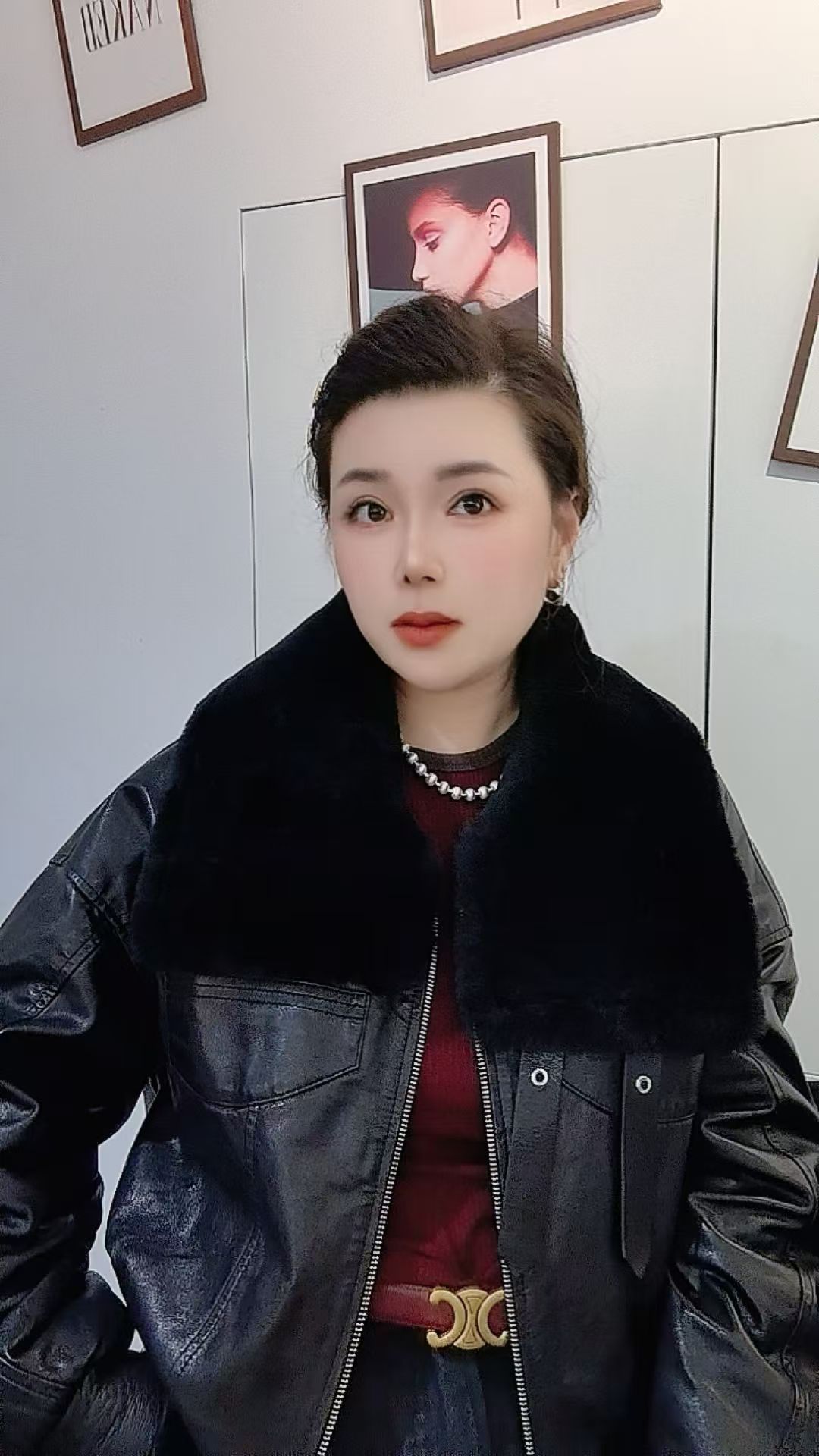 LIXIA009网红时尚百搭休闲设计师英伦女气质韩版经典复古长袖外套
