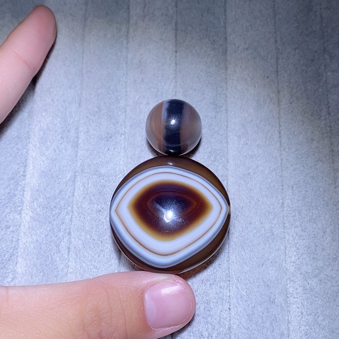 玛瑙/玉髓颈饰未镶嵌Y***