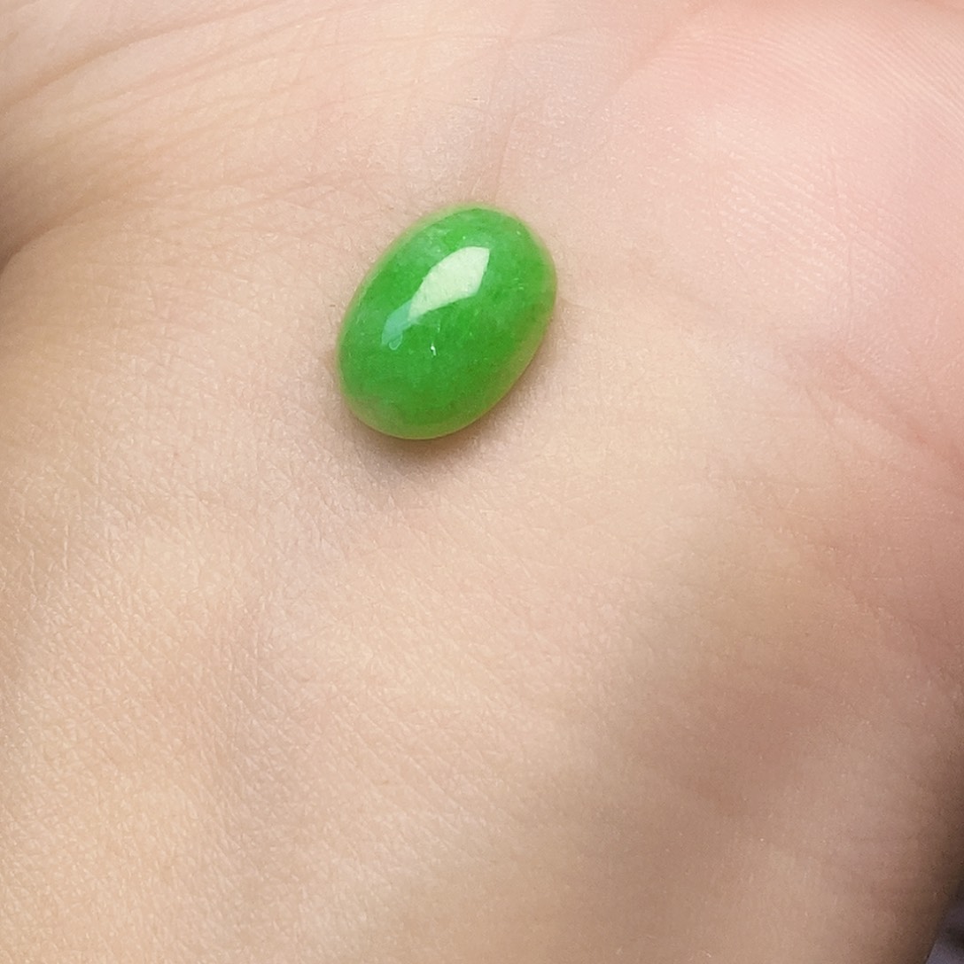 翡翠戒指未镶嵌蛋面