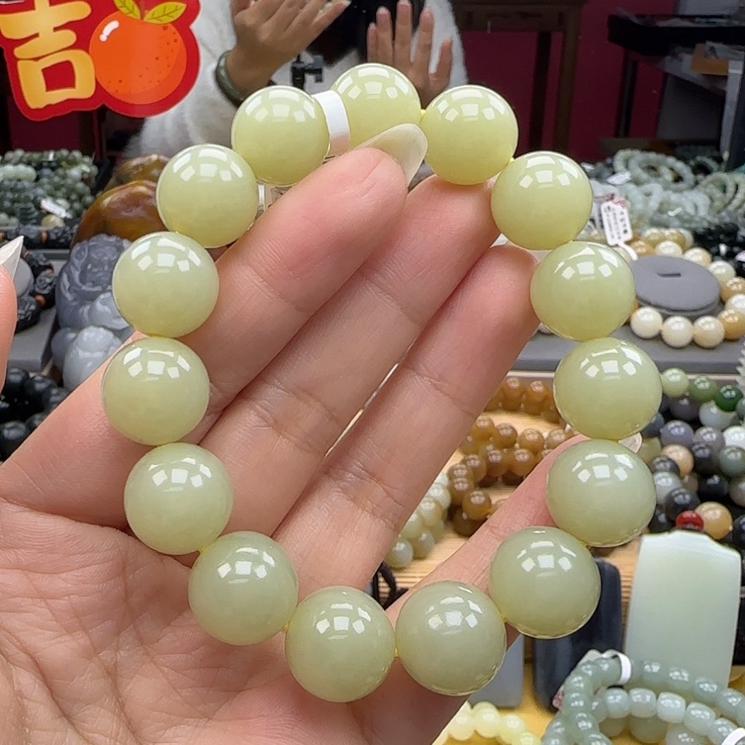 和田玉手链未镶嵌