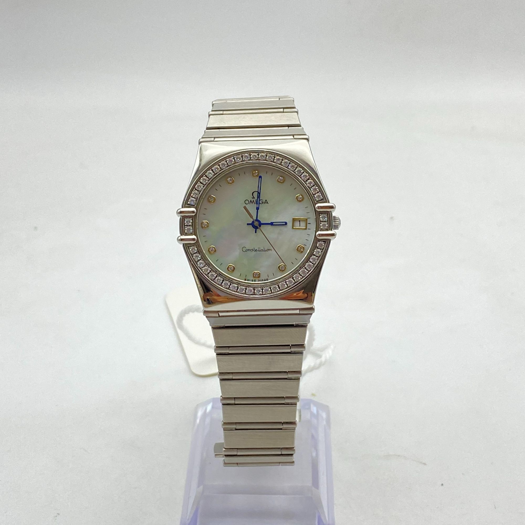 95新 Omega/欧米茄 星座系列/32MM/石英/后镶钻