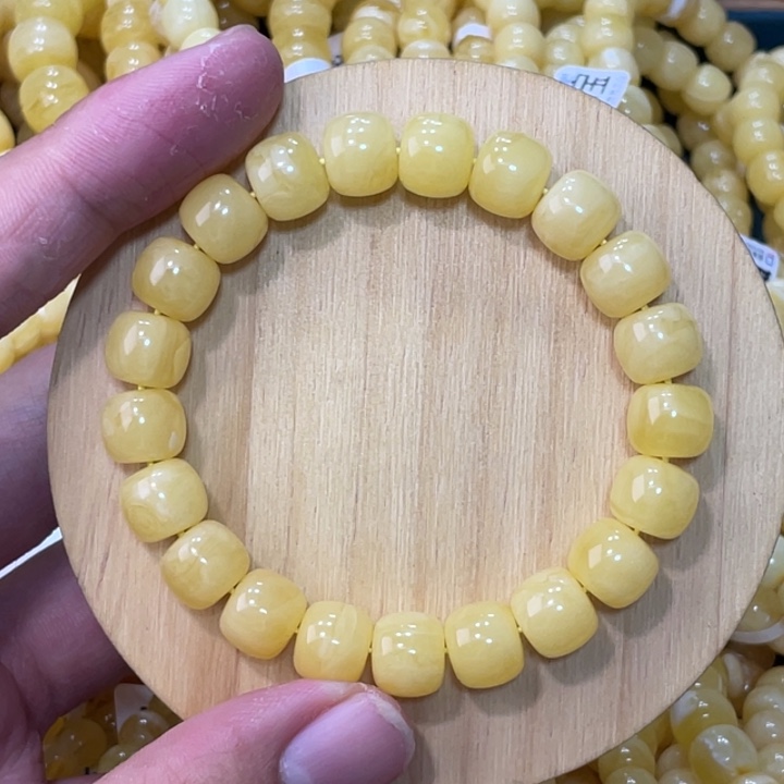 蜜蜡手链未镶嵌蜜蜡
