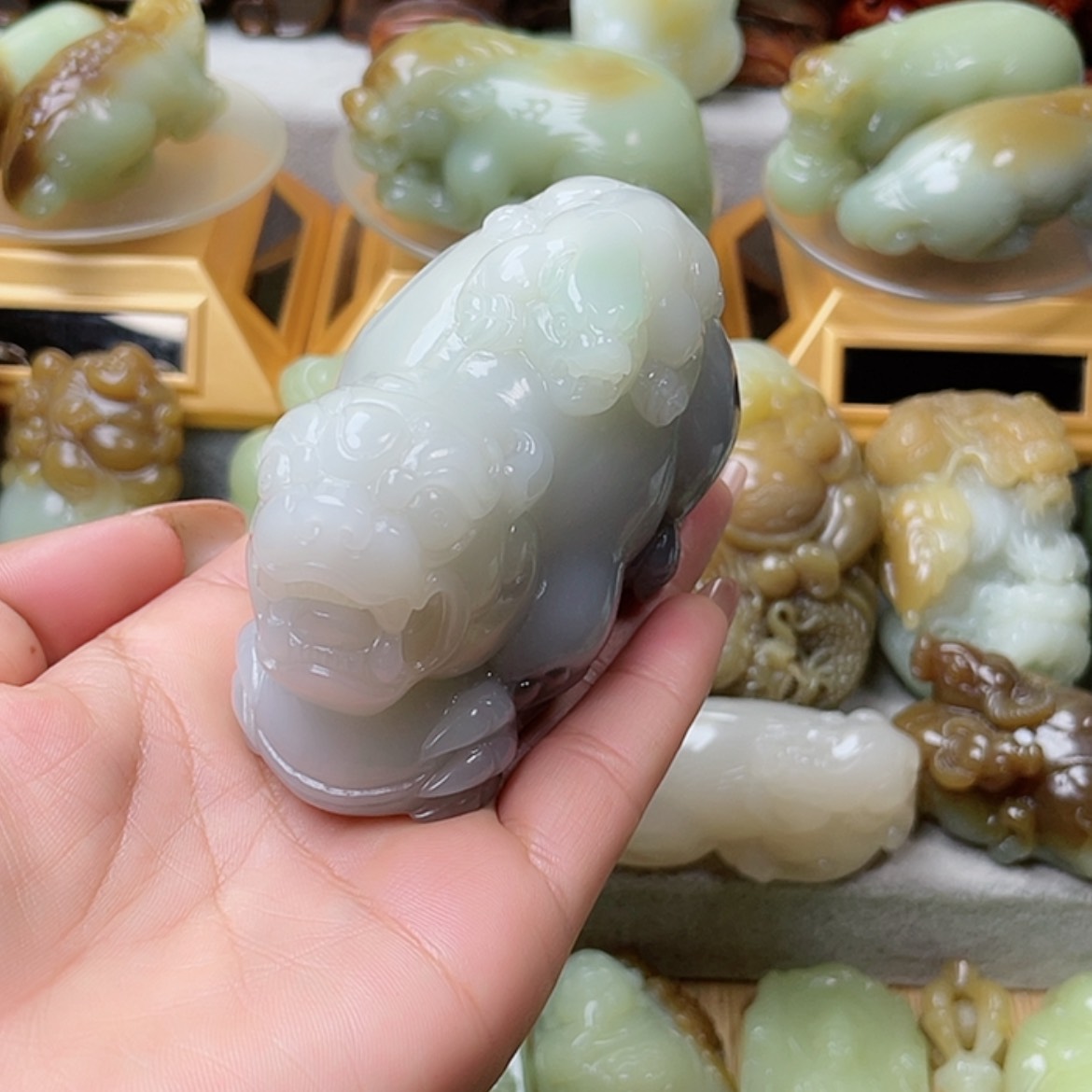 【闪购商品】未镶嵌和田玉挂件小*