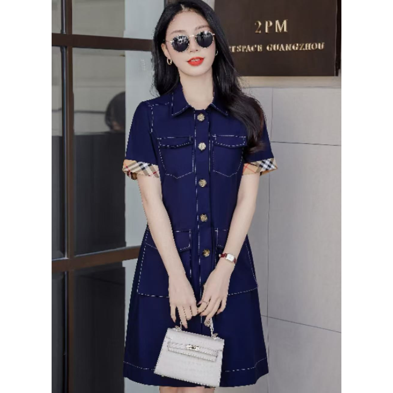 Y12 经典时尚百搭连衣裙185001