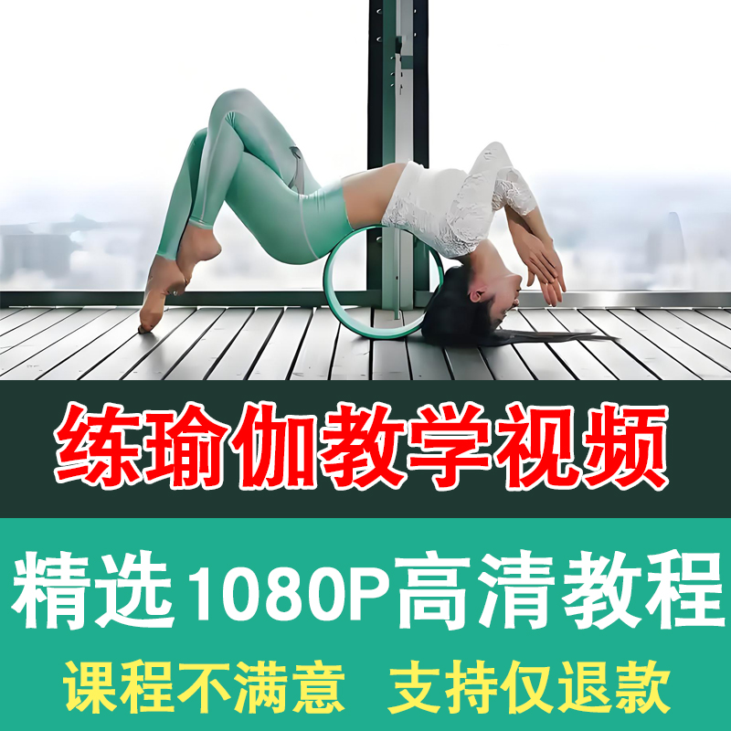韩国名师瑜伽全套课程学习用电子读书卡
