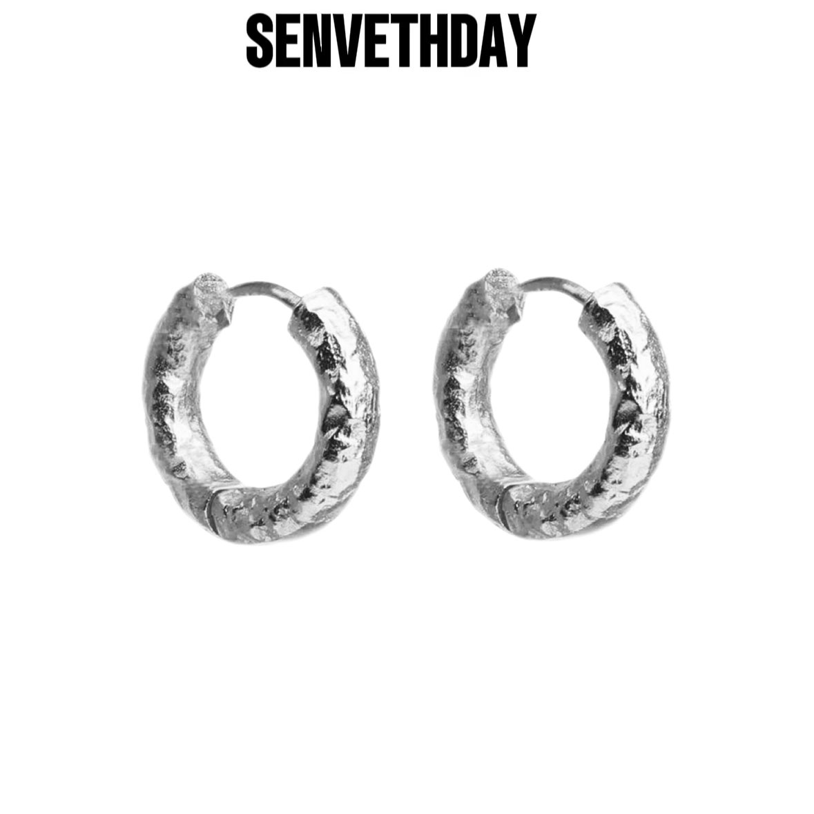 Senveth Day 铜合金耳饰 日食耳钉时尚简约百搭小众个性气质耳环