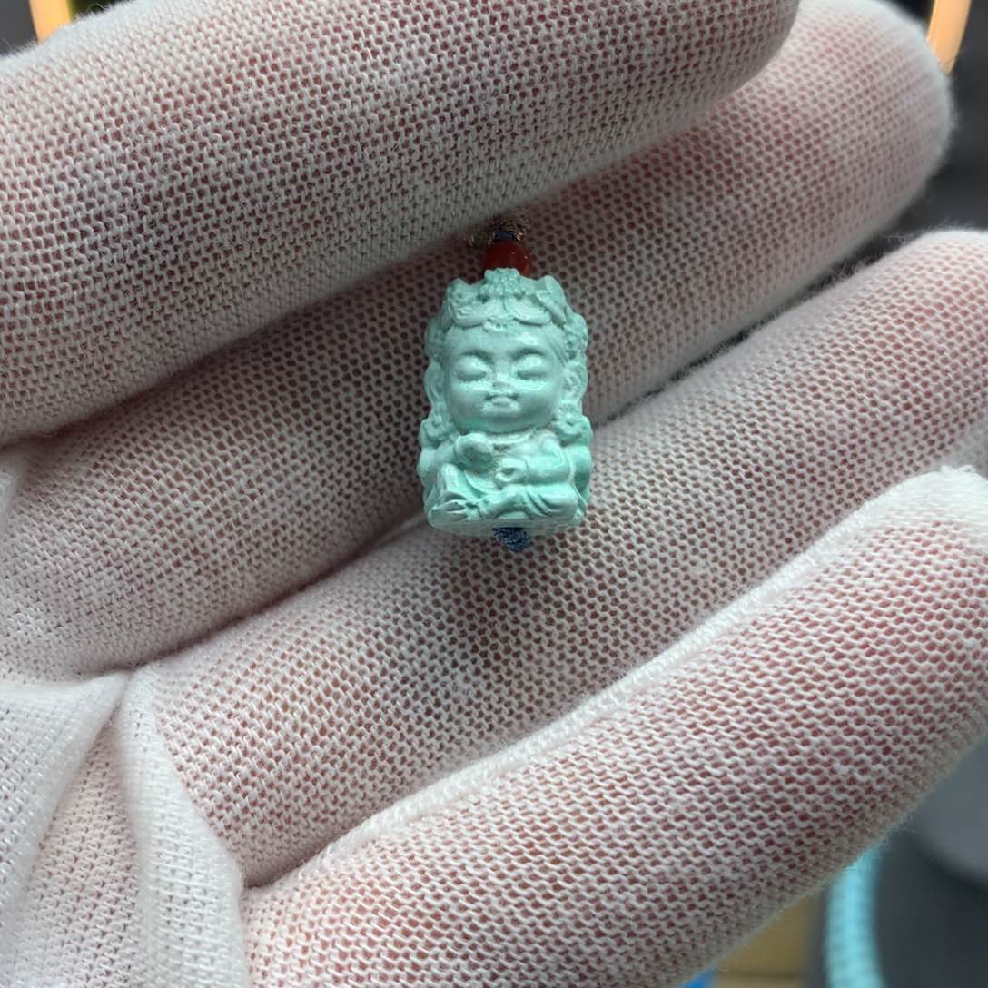 绿松石挂件未镶嵌