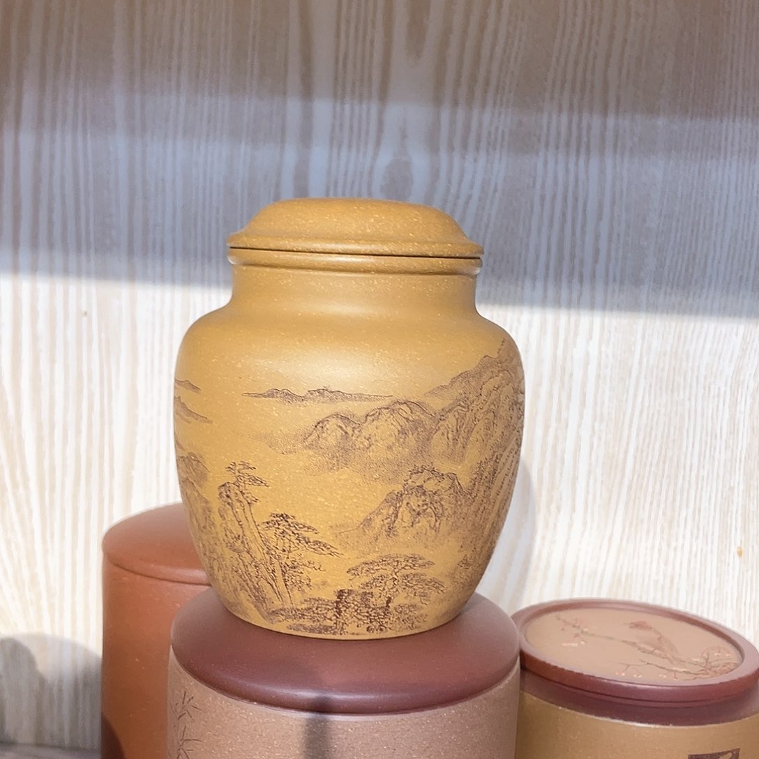 紫砂茶叶罐茶叶罐