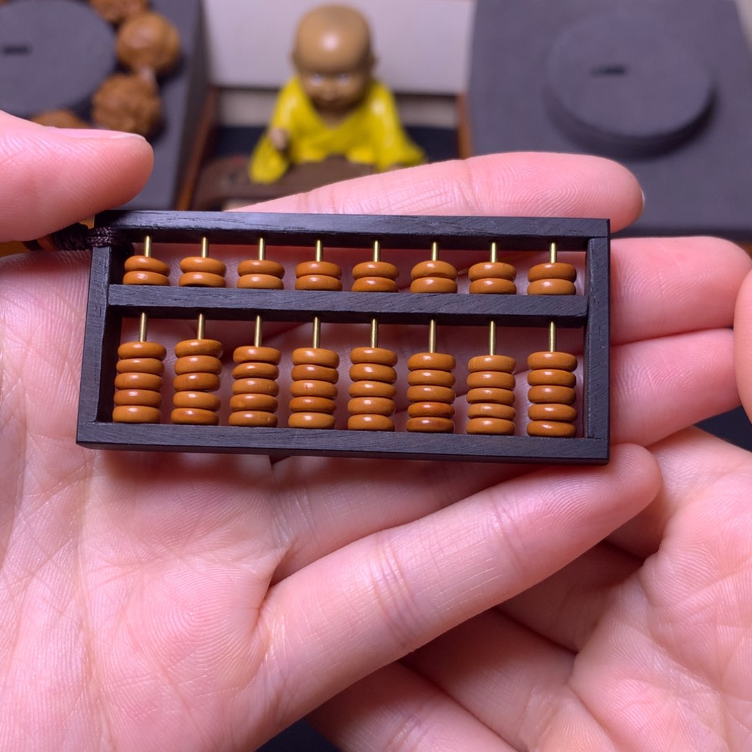 橄榄核手串/手链小算盘