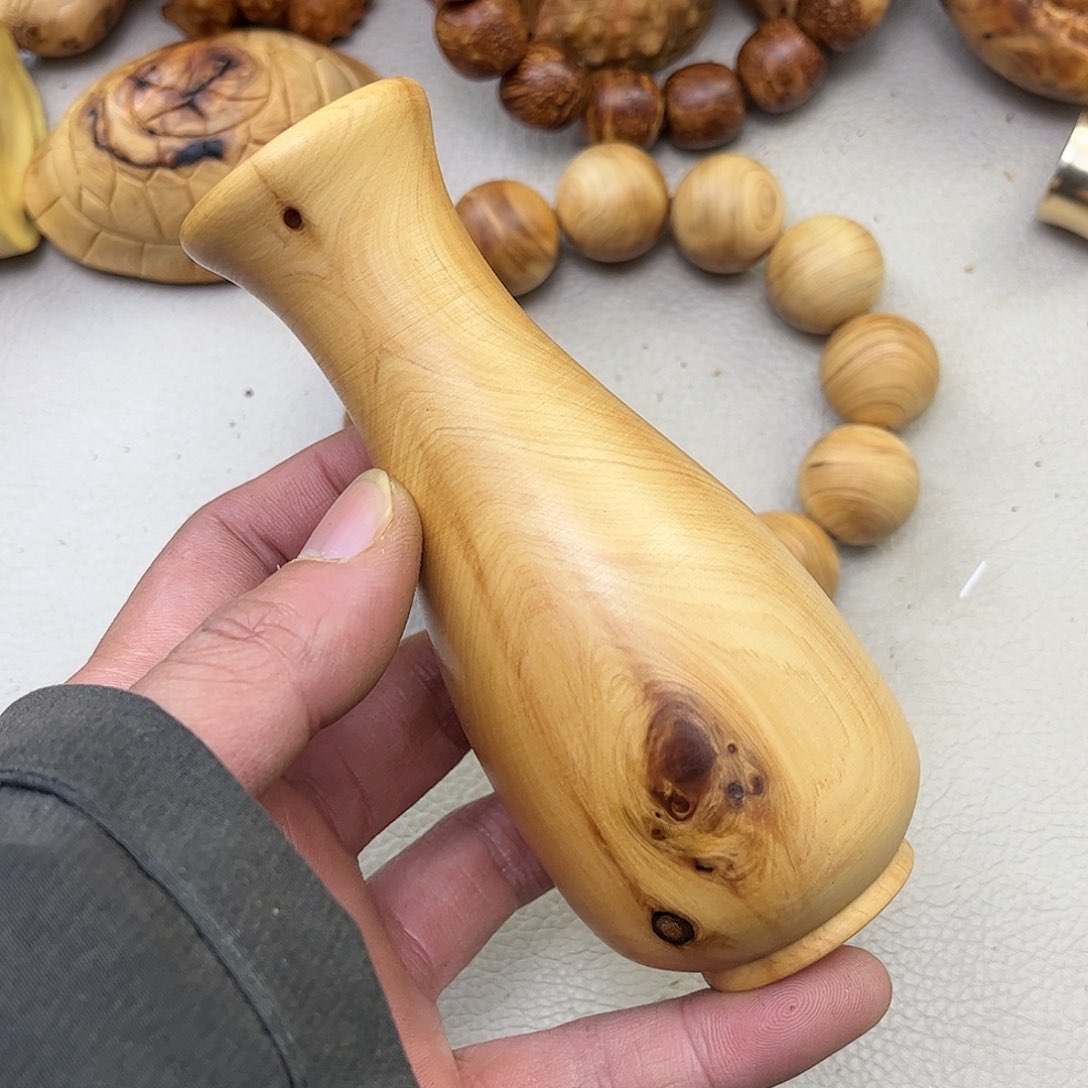 柏木（崖柏）把件瓶子