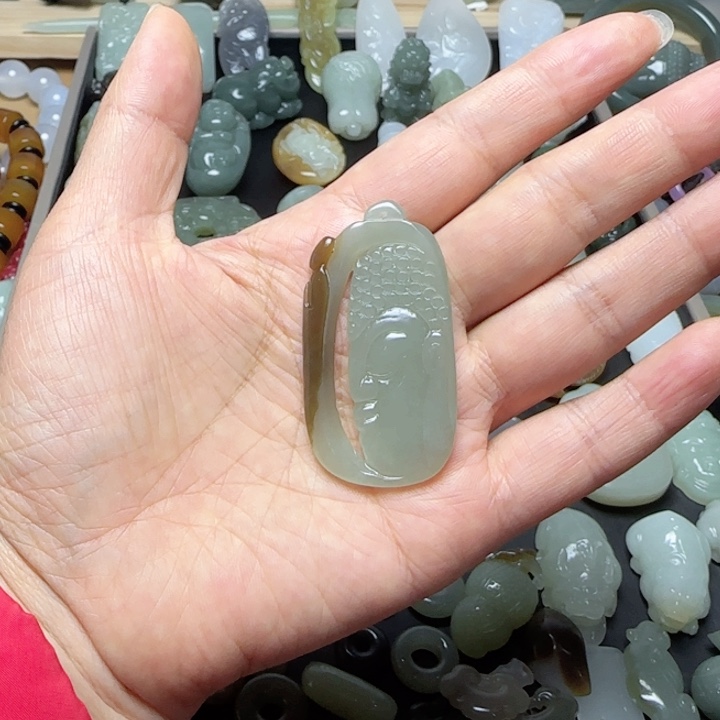 和田玉挂件未镶嵌