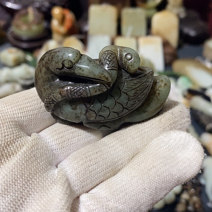和田玉（糖玉）未镶嵌颈饰