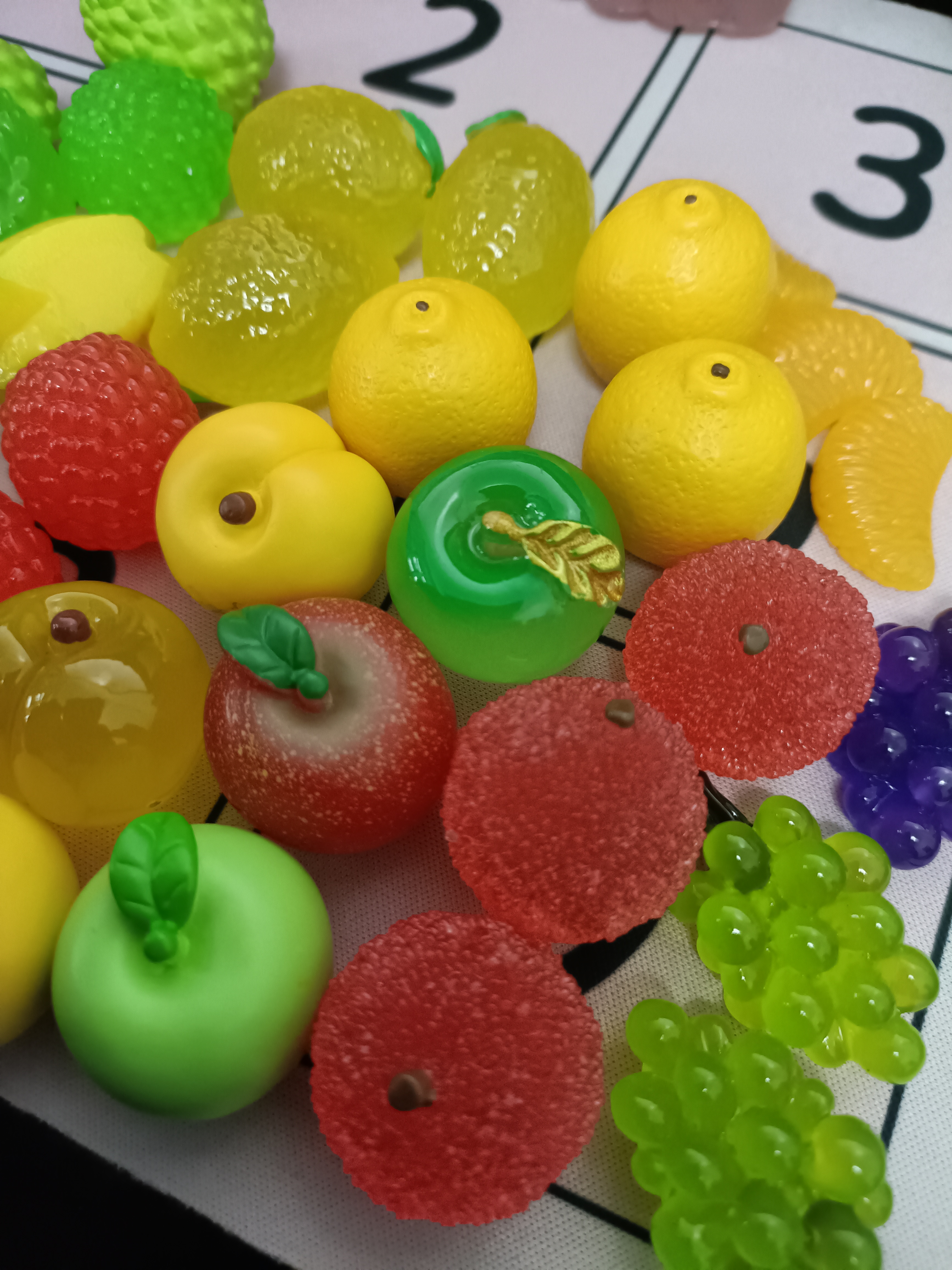 大颗仿真水果对对碰