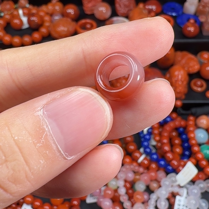 南红玛瑙未镶嵌内径7mm