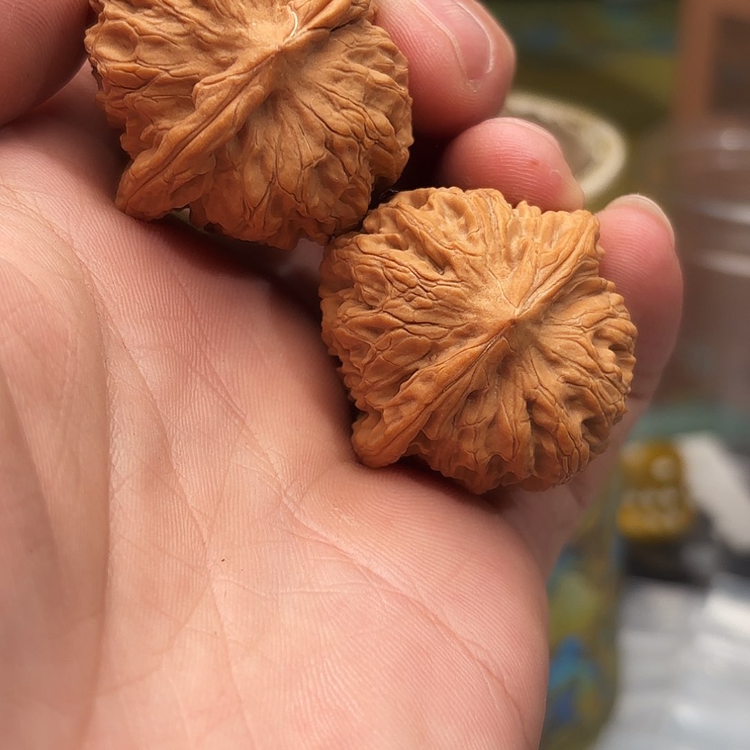 文玩核桃把件37龙脉