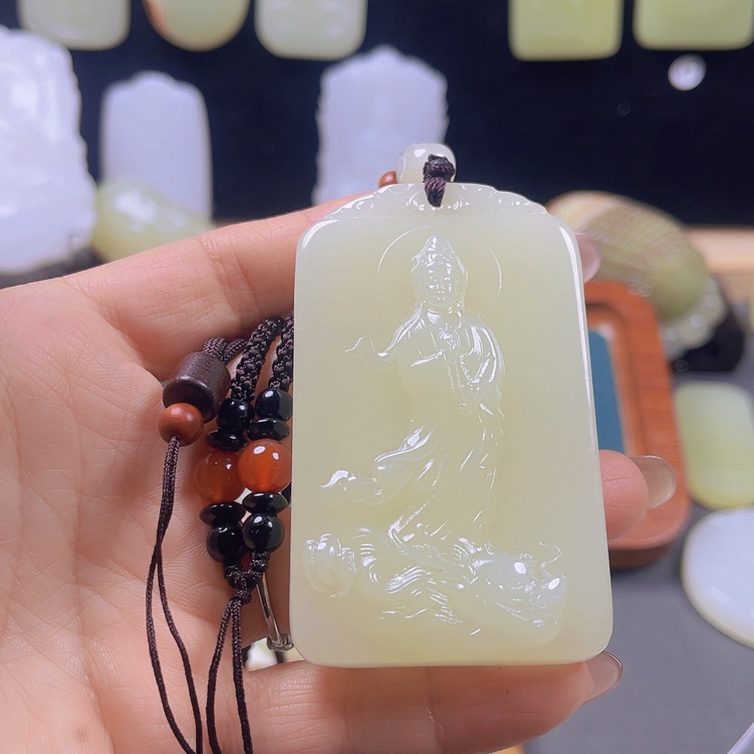 非金属无玉龙观音