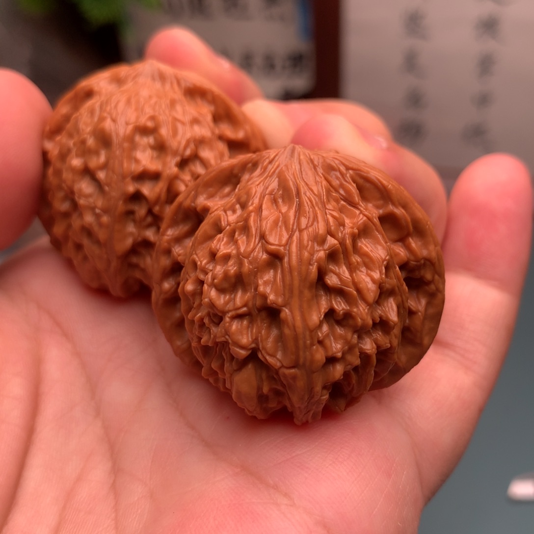 把件文玩核桃青***✨磨盘68