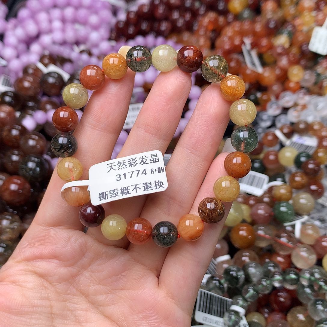 未镶嵌手链水晶手链