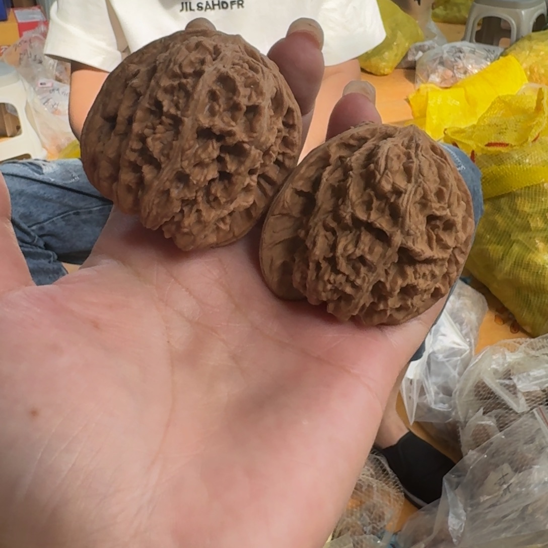 吊坠文玩核桃052罗汉头卡48