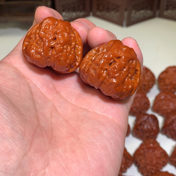 文玩核桃把件蛤蟆头3