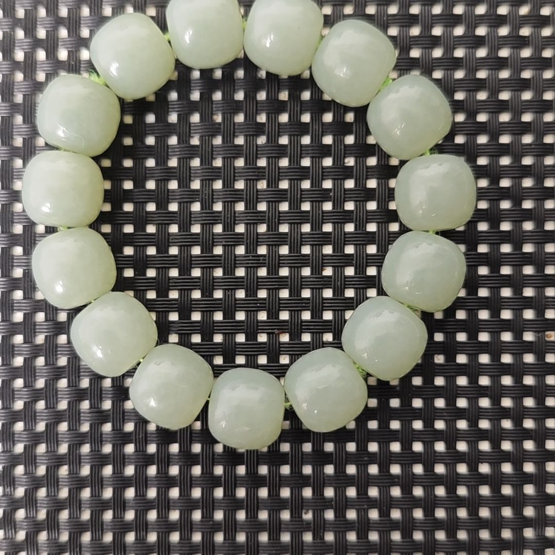 不***念和田玉未镶嵌手串