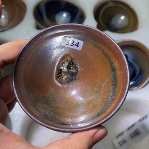 茶盏原矿原釉柴烧建盏