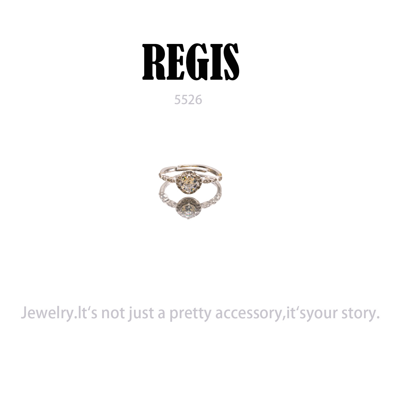 镀K金   REGIS  戒指~5526