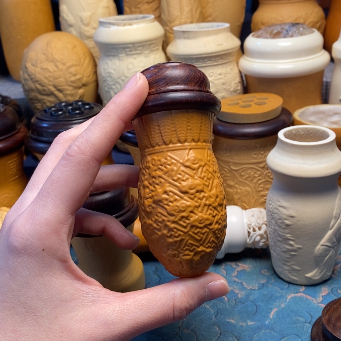 达****竹蛉反色葫芦小器形