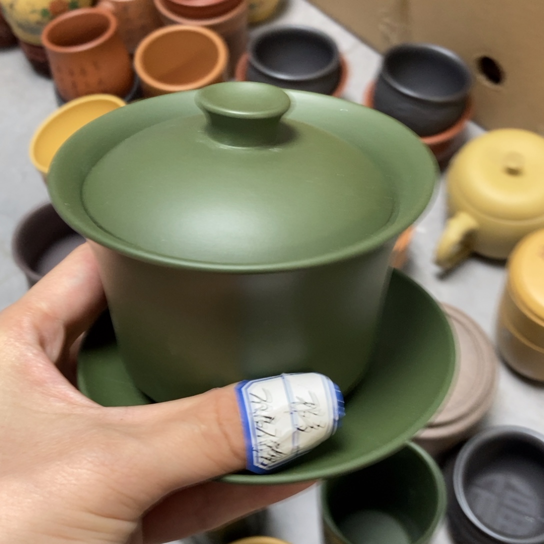 茶杯紫砂瑕疵不退不换，