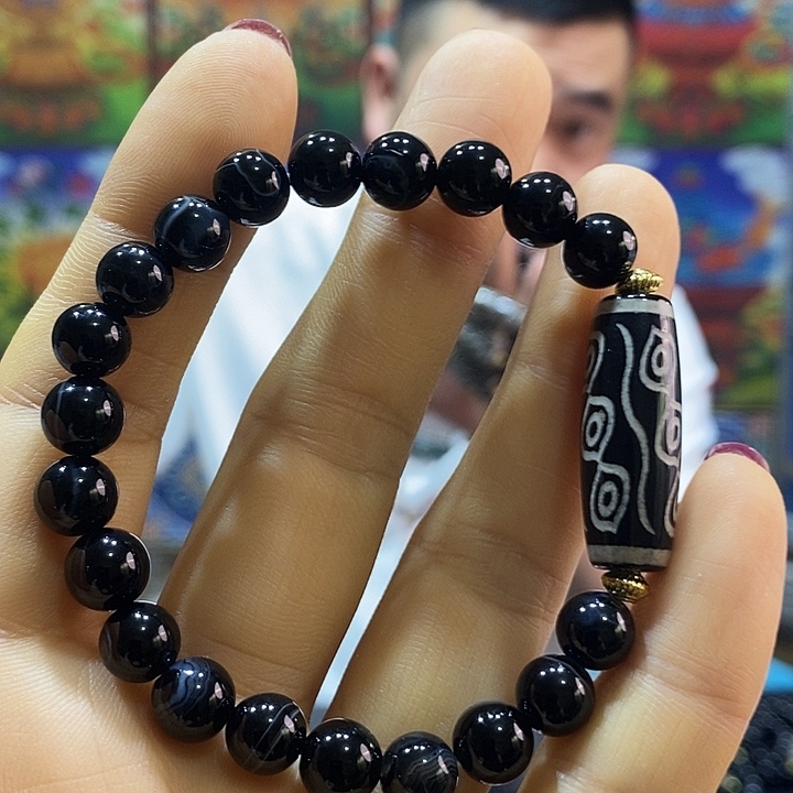 玛瑙/玉髓手链未镶嵌36多样性发其一