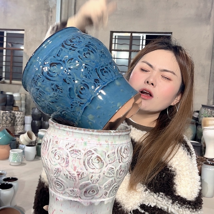 正品口18高21花盆