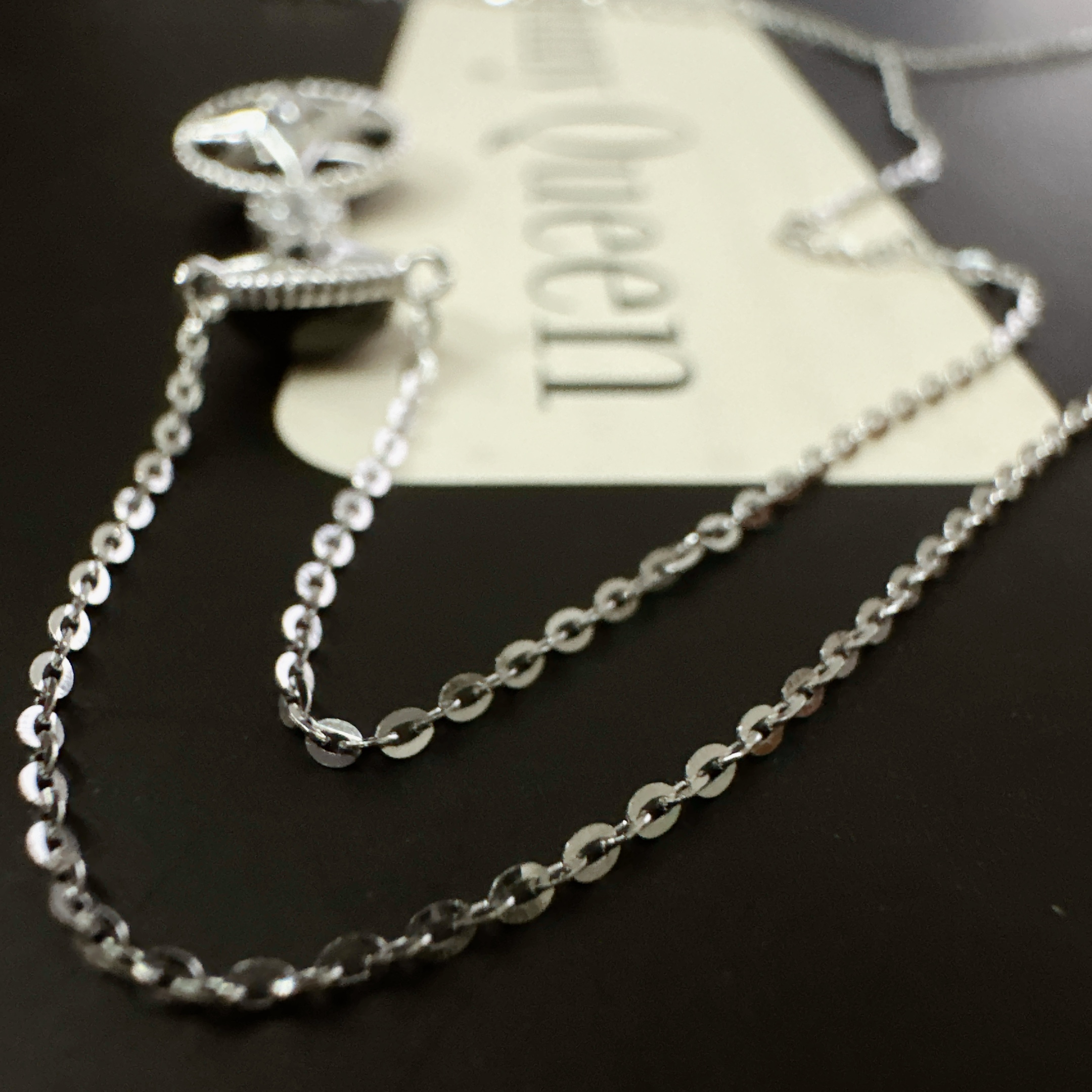 坠链均925银合成锆石 娜娜GemmyQueen项链GQ02321