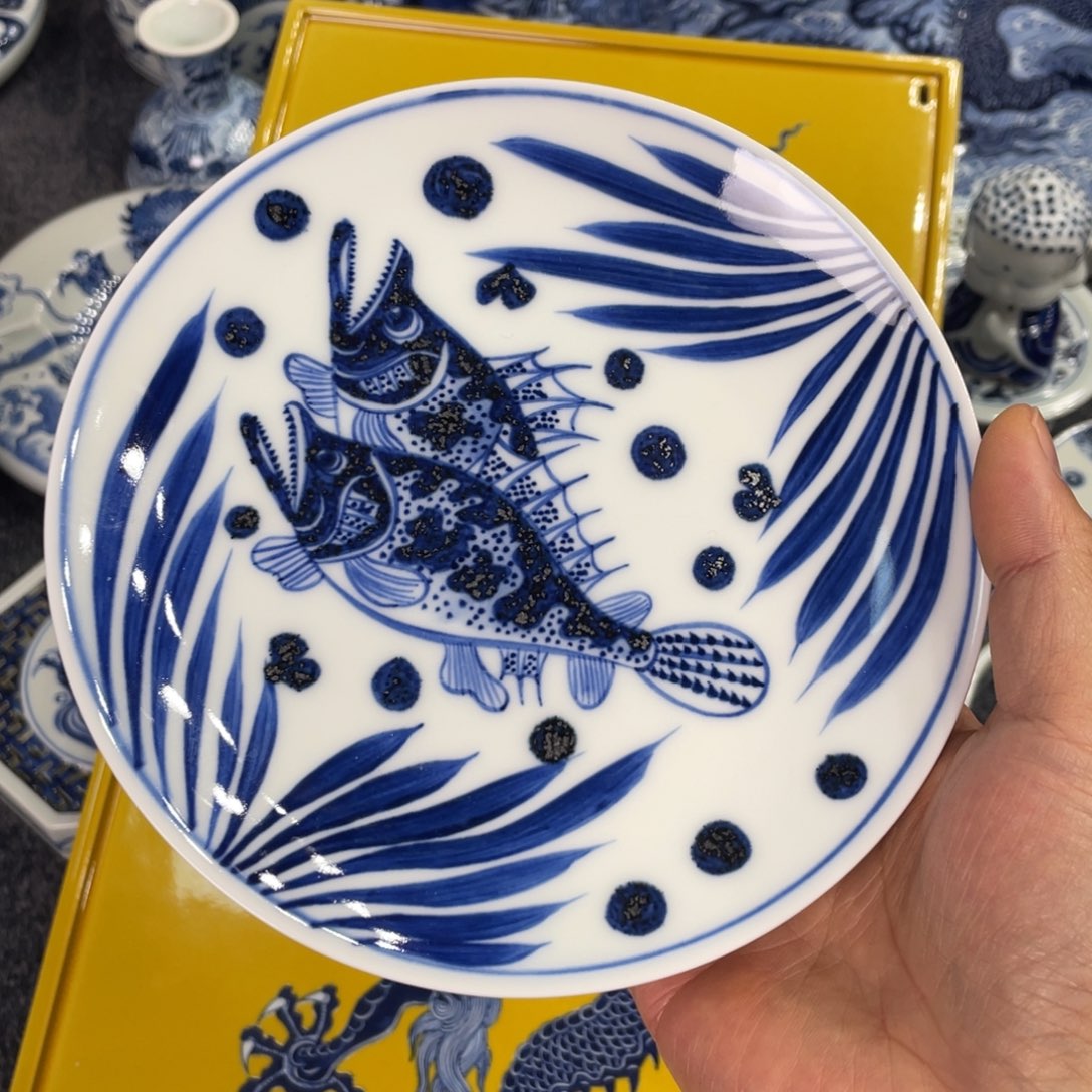 景德镇陶瓷手工手绘