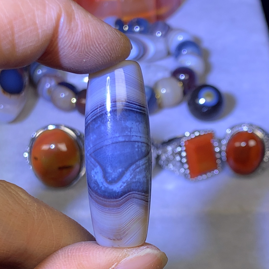 玛瑙/玉髓未镶嵌颈饰