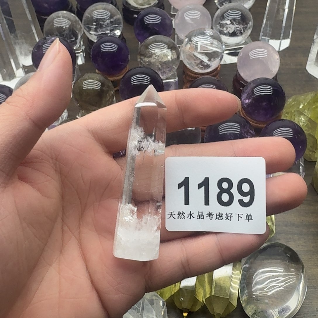 珠宝半成品水晶未镶嵌