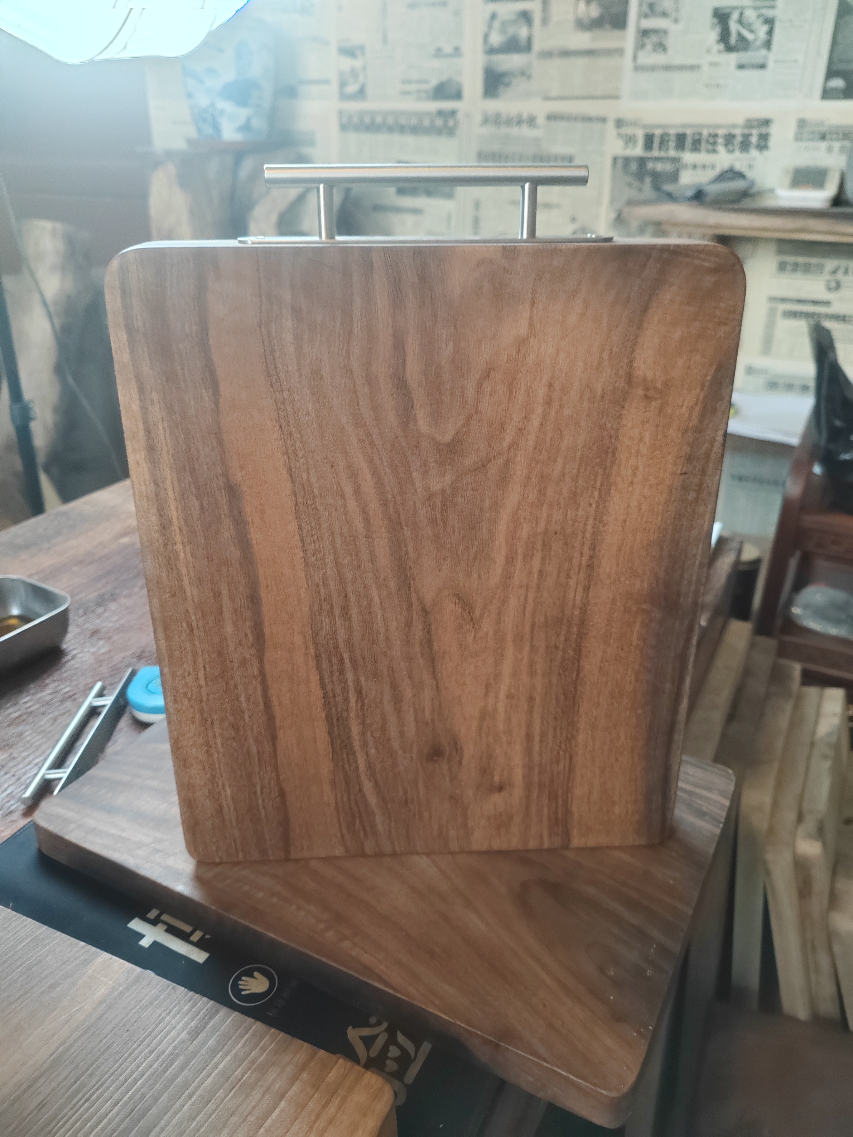 新疆核桃木木菜板家用防霉加厚实木厨房案板