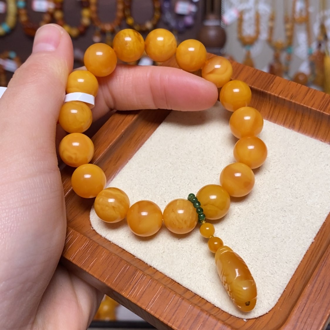 【闪购商品】手链蜜蜡未镶嵌手串