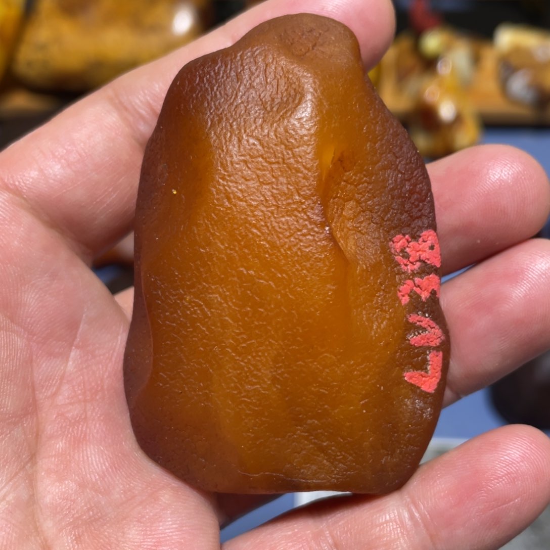 定制琥珀未镶嵌原