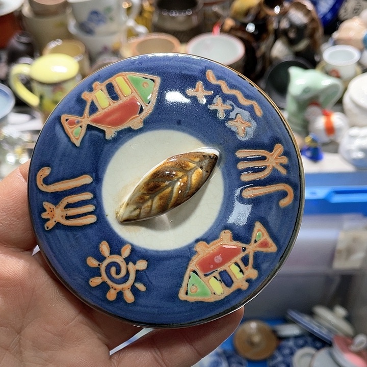 瓷片在一起的时候就是不知道怎么