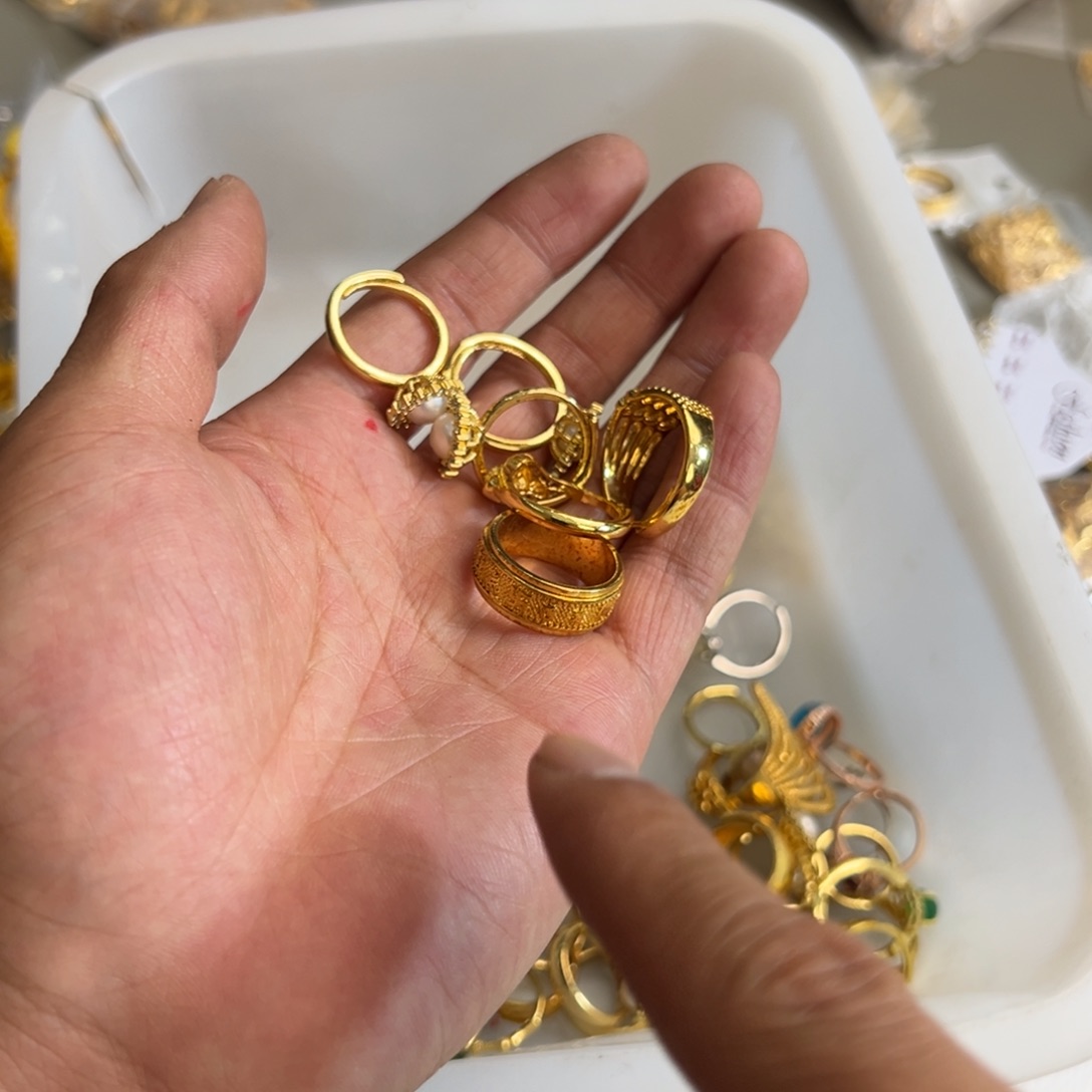 铜合金一包浮力戒指随机5个装