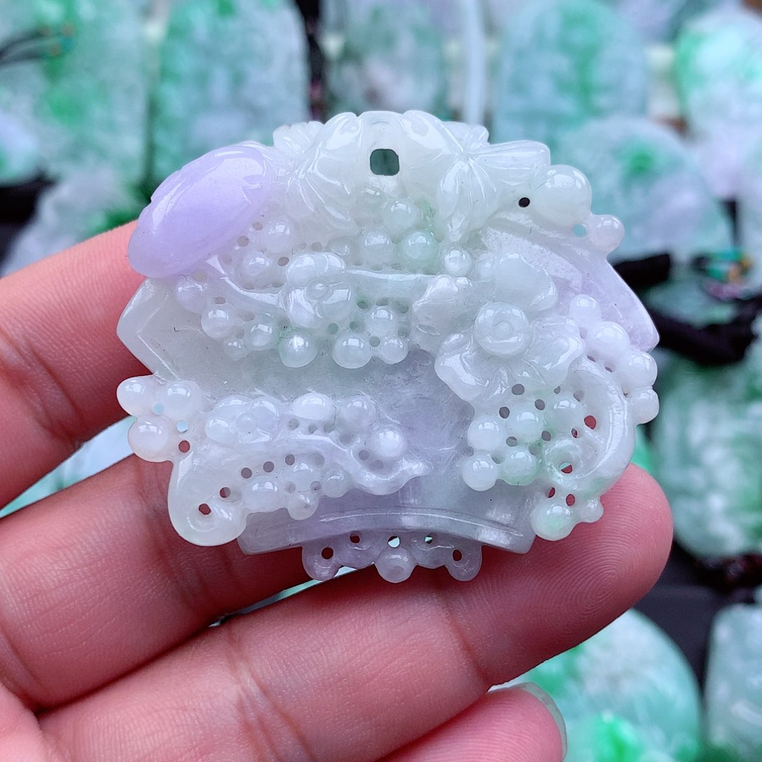 翡翠吊坠(不含链)未镶嵌