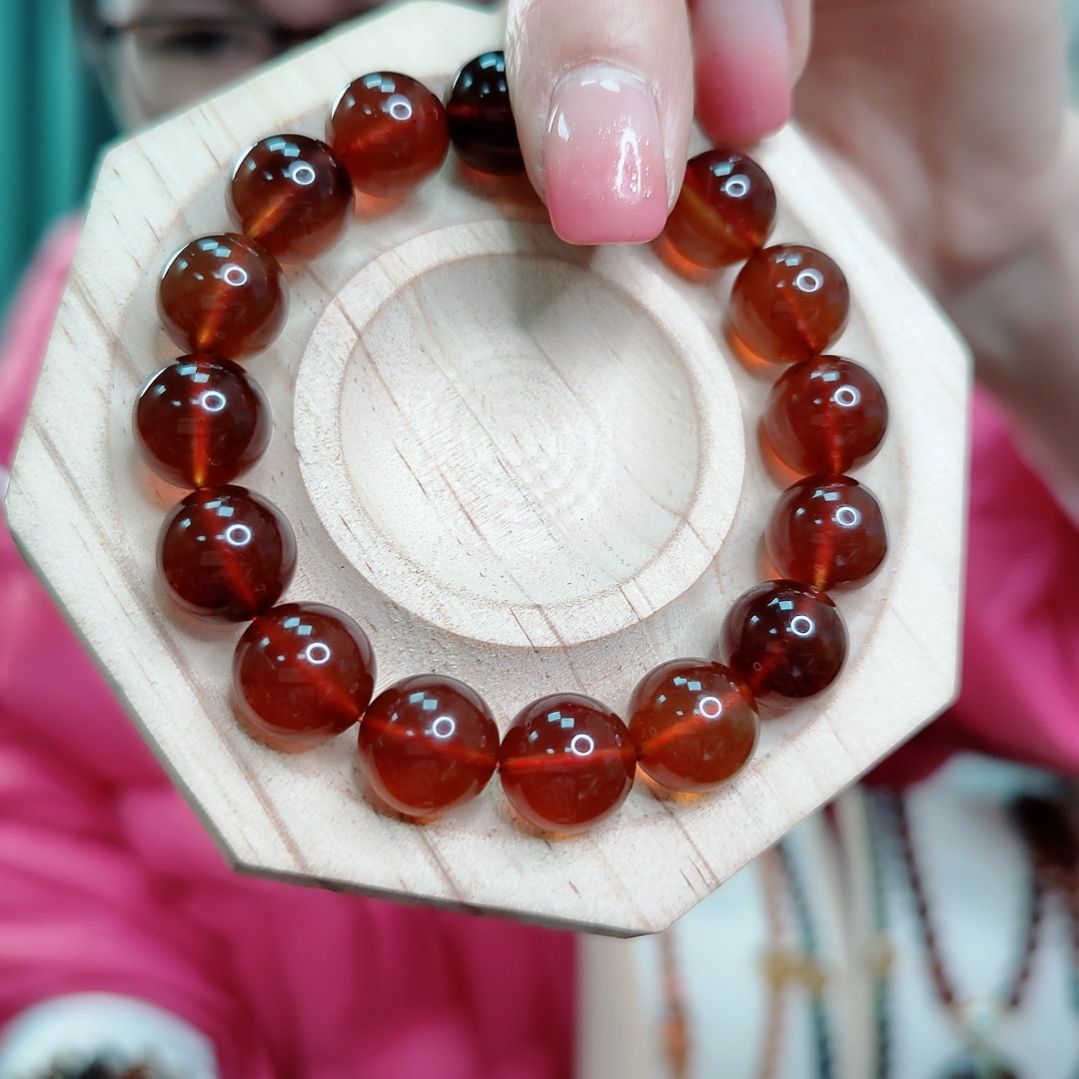 琥珀（棕珀）手链未镶嵌12mmmmmmmmm