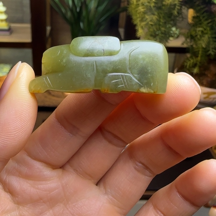 和田玉（糖玉）颈饰未镶嵌行*