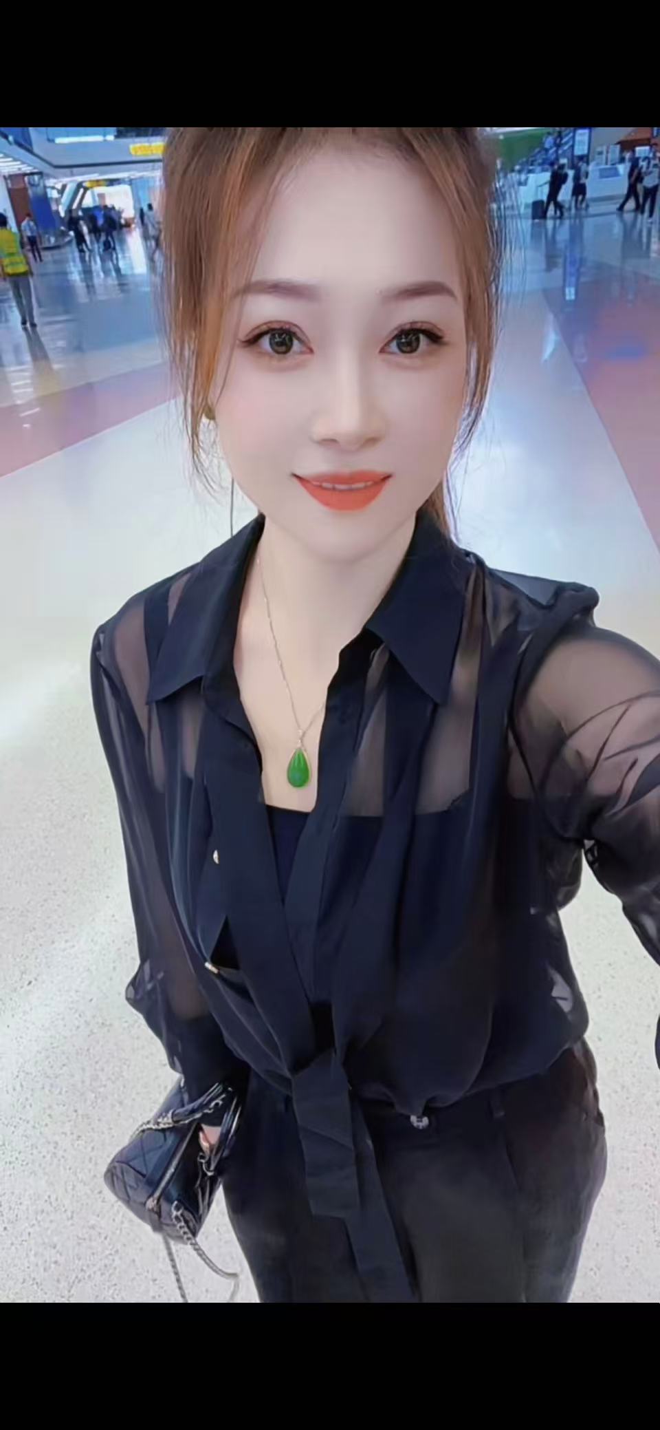 一姐【C398黑色纱衣】千金财阀ins风洋气纱衣